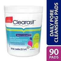 Rondelles purifiantes quotidiennes pour les pores Clearasil Daily Clear, traitement de l’acné