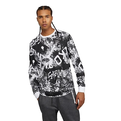 Ecko Unltd T-shirt thermique à manches longues Tag UP pour hommes