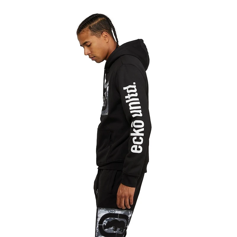 Chandail à capuchon en molleton à enfiler Ecko Unltd pour hommes