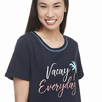 George Women's Rolled Cuff Nightshirt