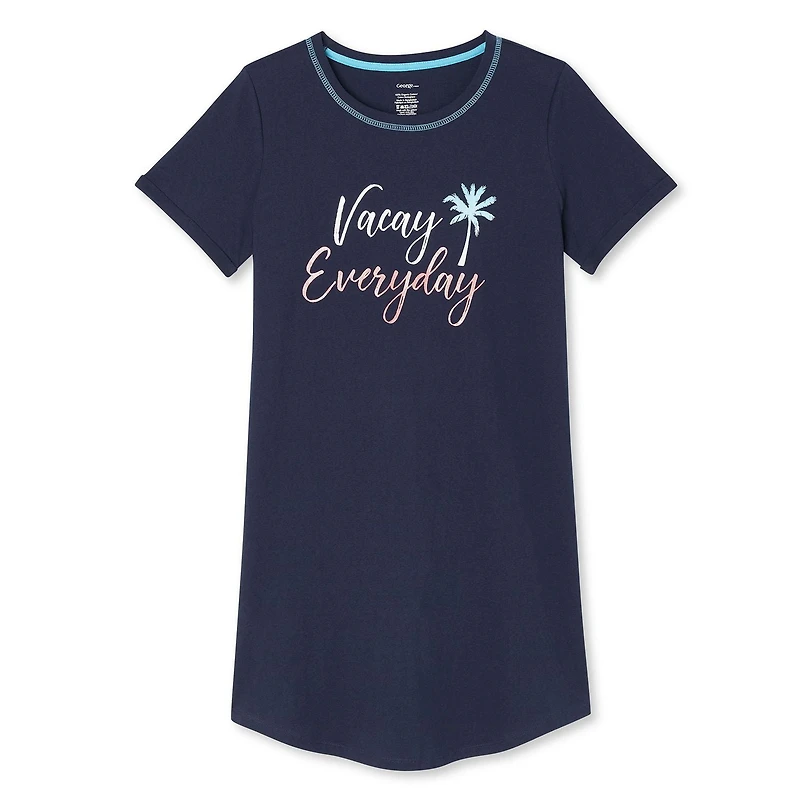 George Women's Rolled Cuff Nightshirt