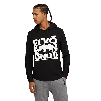 Chandail à capuchon thermique triple croisé Ecko Unltd pour hommes