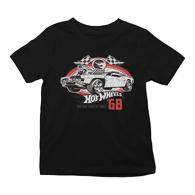 Hot Wheels Retro Boy's Short Sleeve crew neck T-Shirt