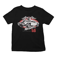 Hot Wheels Retro Boy's Short Sleeve crew neck T-Shirt