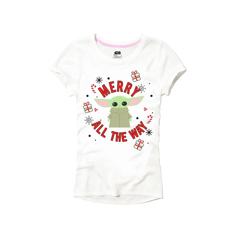 Girls  Star Wars Be Merry Child T-Shirt