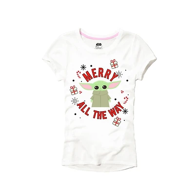 Girls  Star Wars Be Merry Child T-Shirt