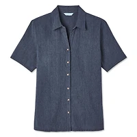 Chemise camping en tissu froissé Penmans pour femmes