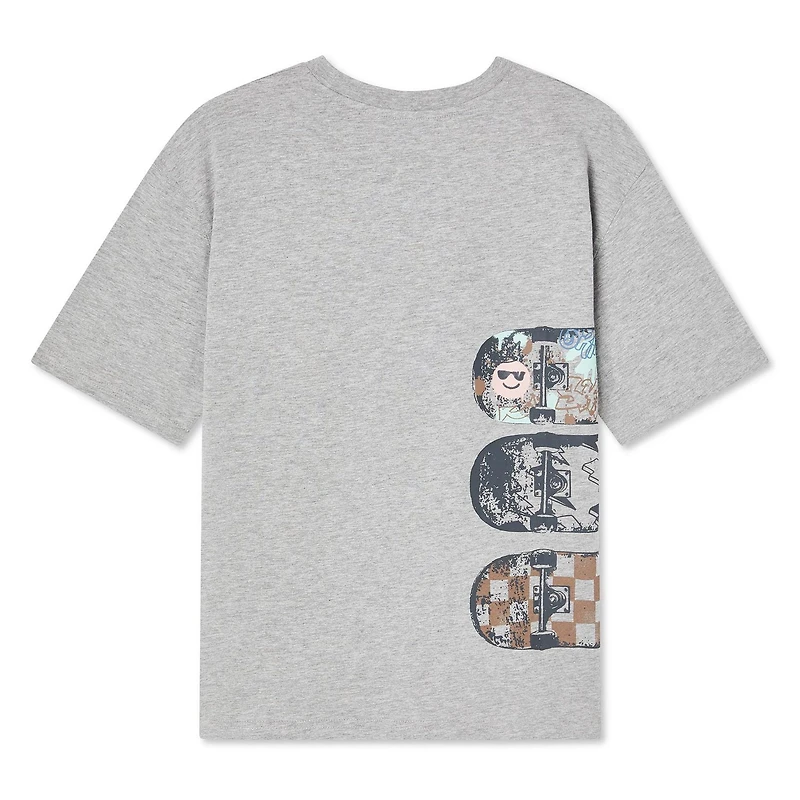 T-shirt à encolure ras du cou de coupe surdimensionnée George pour garçons