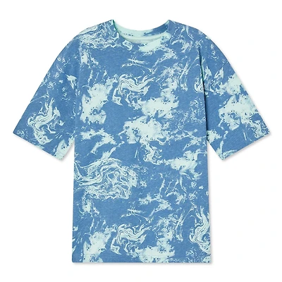 T-shirt à encolure ras du cou de coupe surdimensionnée George pour garçons