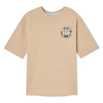 George Boys' Oversized Crew Neckline Tee