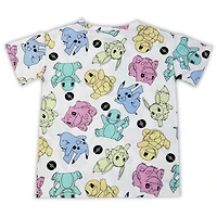 Pokemon T-shirt à manches courtes pour fille