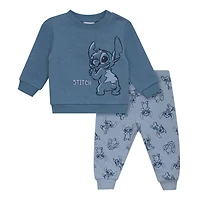 Disney Stitch Ensemble de Pantalons Jogger Tailles: 0/3M -18/24M