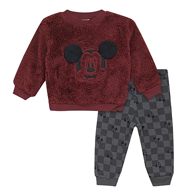 Disney Mickey Mouse Jogger Pants Set, Sizes: 0/3M - 18/24M