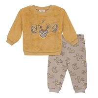 Disney Simba Jogger Pants Set, Sizes: 0/3M