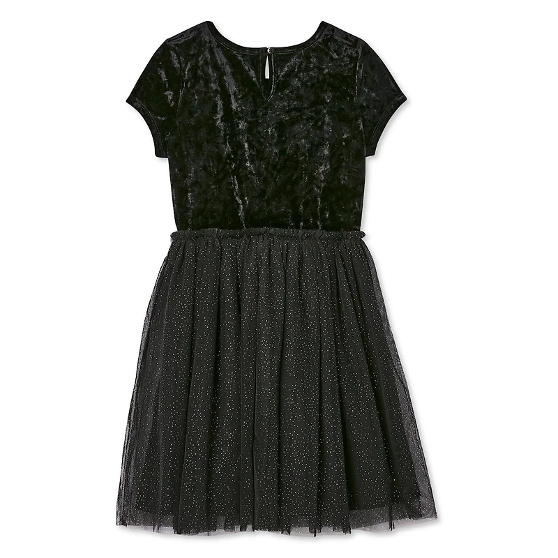 George Girls' Foil Dot Dress