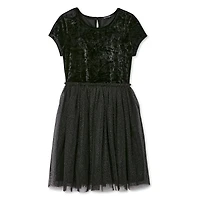 Robe à motif de pois métalliques George pour filles