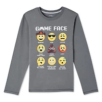 T-shirt à manches longues avec imprimé graphique George pour garçons