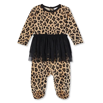 Grenouillère avec tutu George pour bébés filles