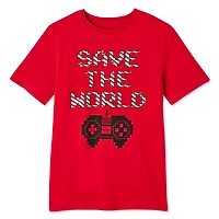 T-shirt à manches courtes au thème des fêtes George pour garçons