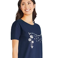 Chemise de nuit imprimée George pour femmes