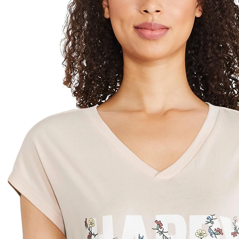 George Women's V-Neckline Nightshirt, Sizes S-XL