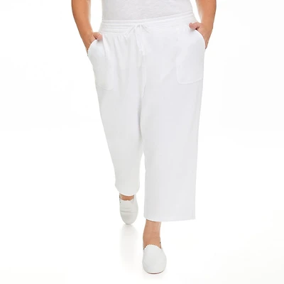 Penmans Plus Women's Athleisure Pull-On Capri