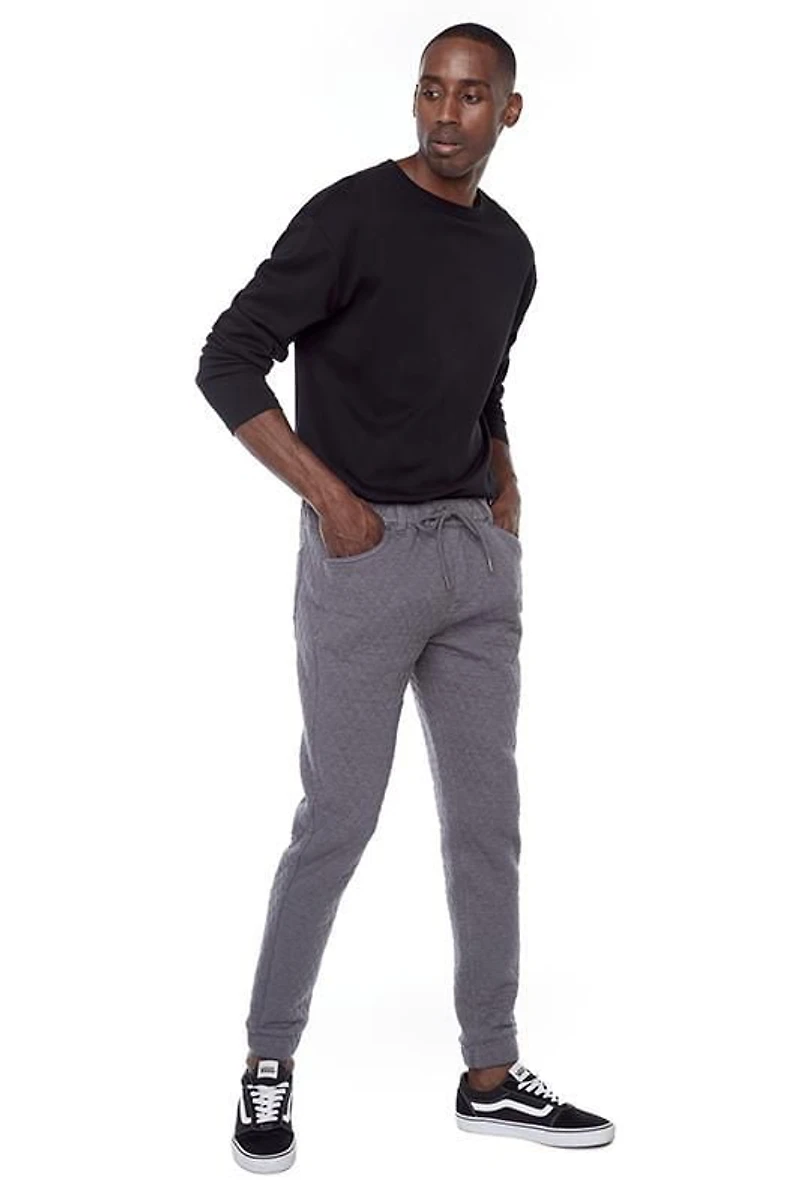 Jeaniologie ™  5-pocket Classic Cuffed Jogger - Grey