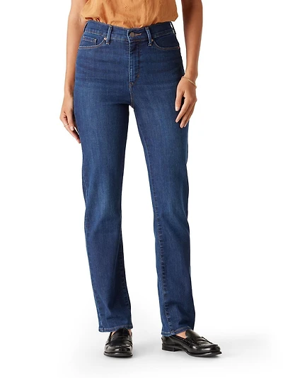 Jean taille haute droit pour femme Levi Strauss SignatureMC Tailles offertes : 2 – 18