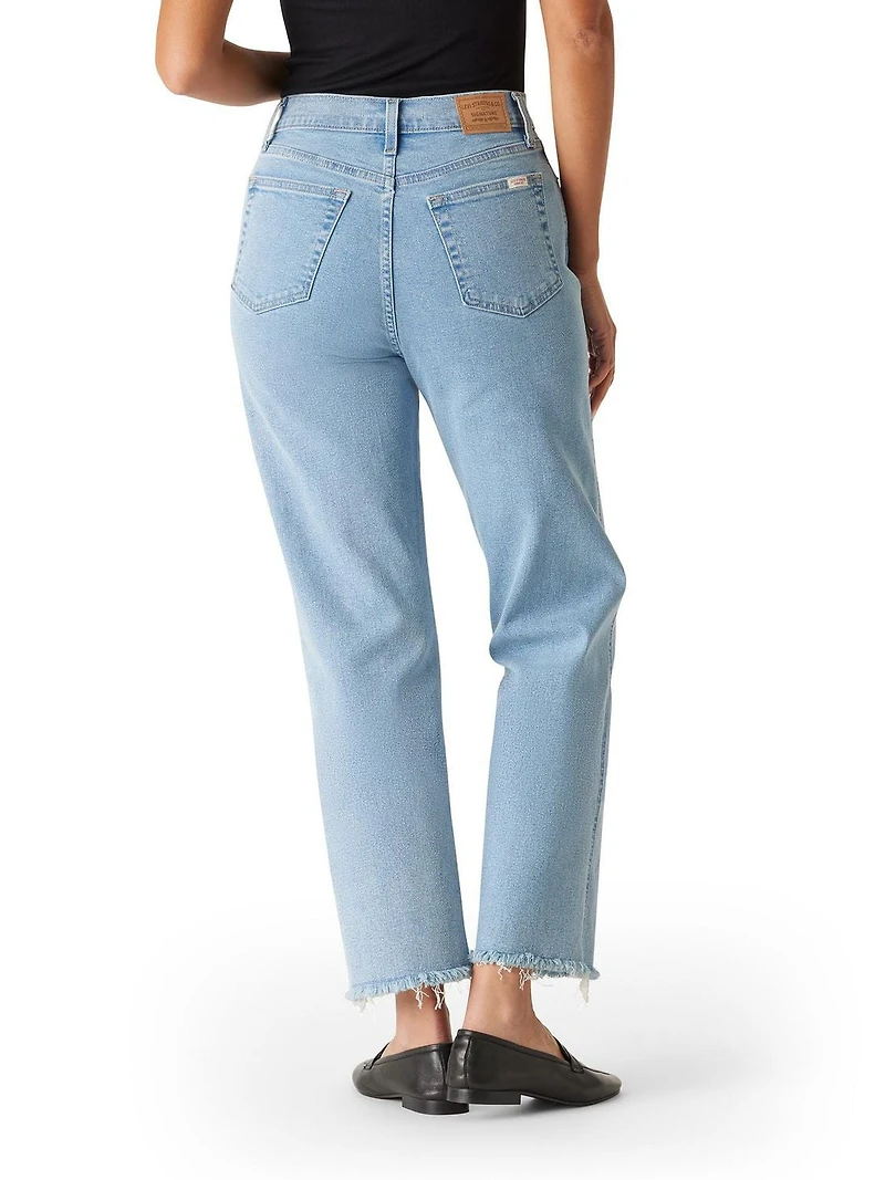 Jean taille haute droit d’époque pour femme Levi Strauss SignatureMC  (En ligne seulement)