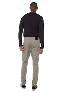 Jeaniologie ™ Pantalon cargo pour homme avec détails aux genoux - vert