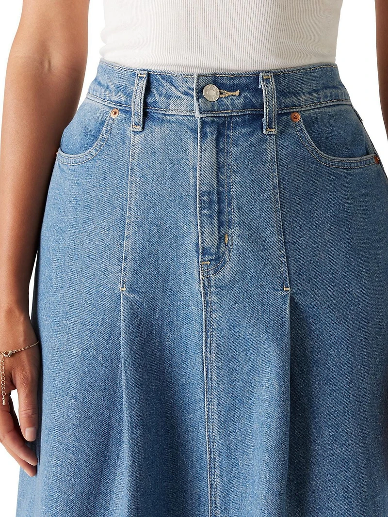 Jupe à plis ancienne Levi Strauss SignatureMC