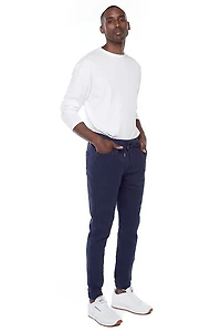 Jeaniologie ™  5-pocket Classic Cuffed Jogger - Navy