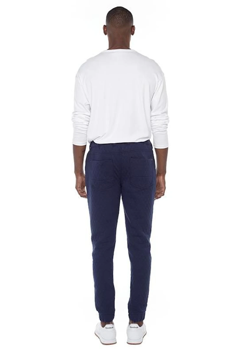 Jeaniologie ™ 5-pocket Classic Cuffed Jogger - Navy