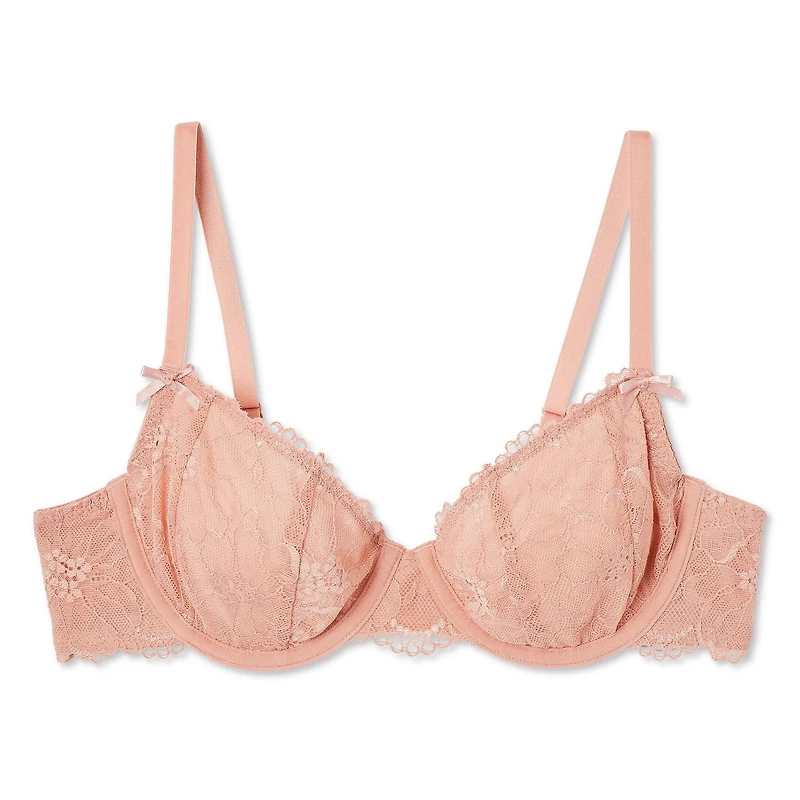 Soutien-gorge à armatures en dentelle George pour femme Tailles 34A-40D