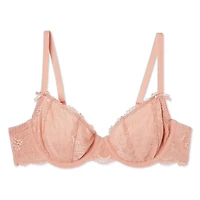Soutien-gorge à armatures en dentelle George pour femme Tailles 34A-40D