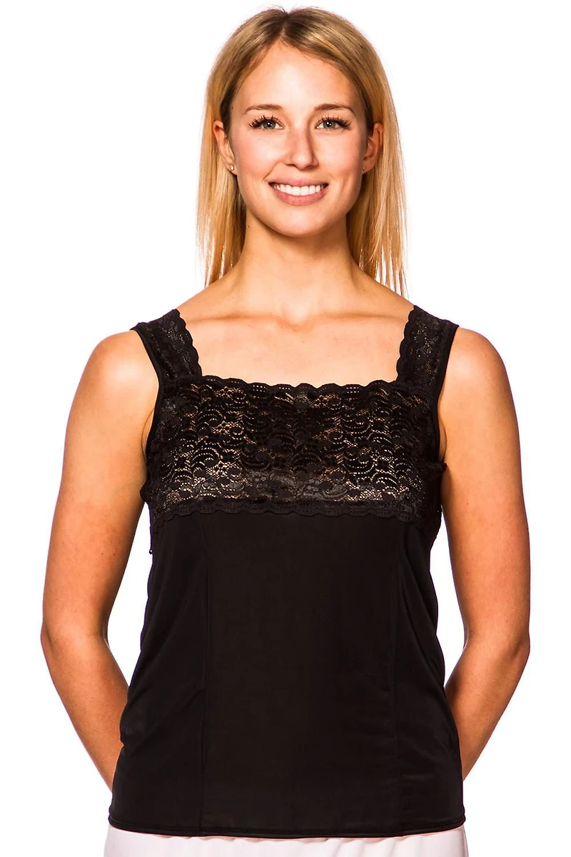 George Women's Square Neckline Lace Cami