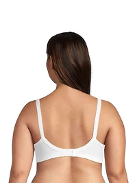 Warners Women's Soft Cotton Stretch Wireless Comfort Bra, Sizes 36B - 42DD