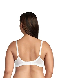 Soutien-gorge confort extensible sans armatures à maintien ferme pour femmes Warners Tailles 36B