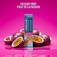 Liquid I.V. Passion Fruit Hydration Multiplier Electrolyte Drink Mix, 16g Mix/6 units