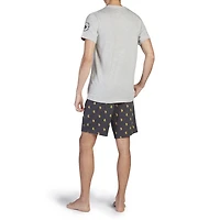 U.S. POLO ASSN. Men's Short Sleeve Crew Tee and Knit Short Sleep Set