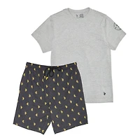 U.S. POLO ASSN. Men's Short Sleeve Crew Tee and Knit Short Sleep Set
