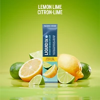 Liquid I.V. Lemon Lime Hydration Multiplier Electrolyte Drink Mix, 16g Mix/6 units