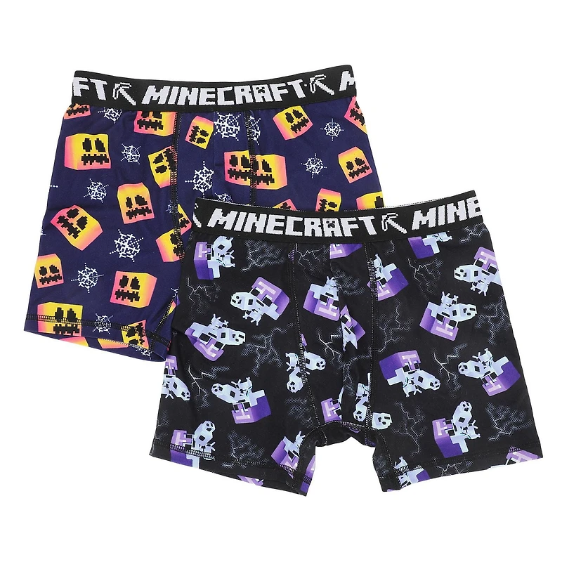 Boxers Minecraft garçon, lot de 2