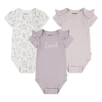 Huggies® Short Sleeve Bodysuits 3-Pack, Sizes: 0/3NB - 9M