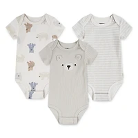 Huggies® Short Sleeve Bodysuits 3-Pack