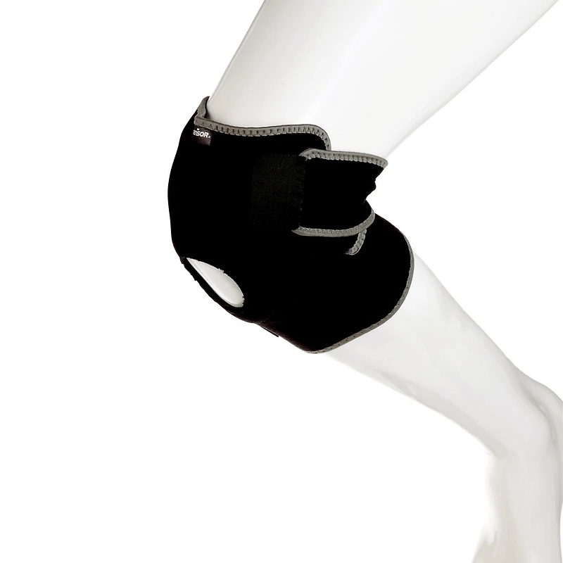 Support à stabilisation latérale pour genou Tensor(MC), 200290-CA, noir, réglable Support 200290-CA Tensor(MC)