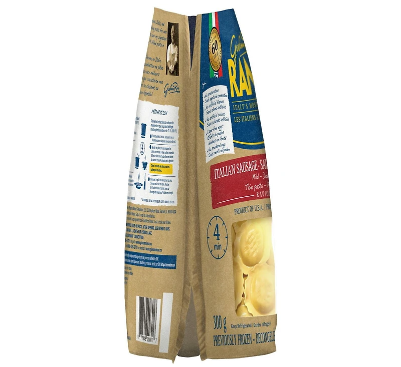 Saucisse italienne ravioli Rana