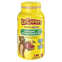 L'il Critters Immune C Plus Zinc Gummy Vitamins, L'il Critters Immune C+ Zinc Gummy Vitamins