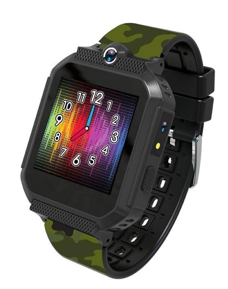 iTIME KIDS Body Temperature Interactive Games Watch Camo Design