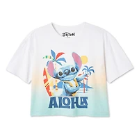 Disney Women's Stitch Boxy Tee, Sizes XS-XL